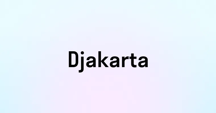 Djakarta