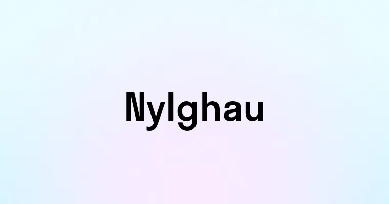 Nylghau