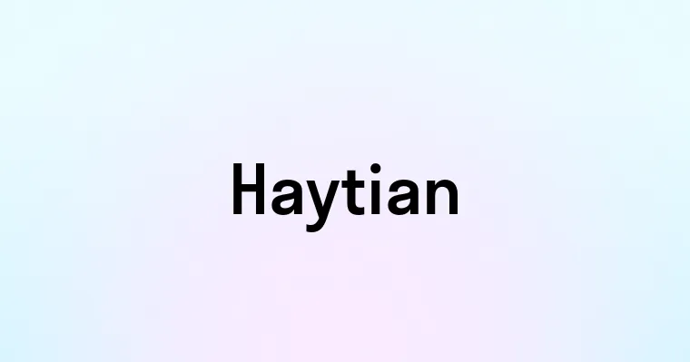 Haytian