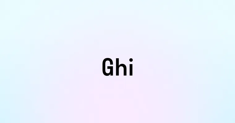 Ghi