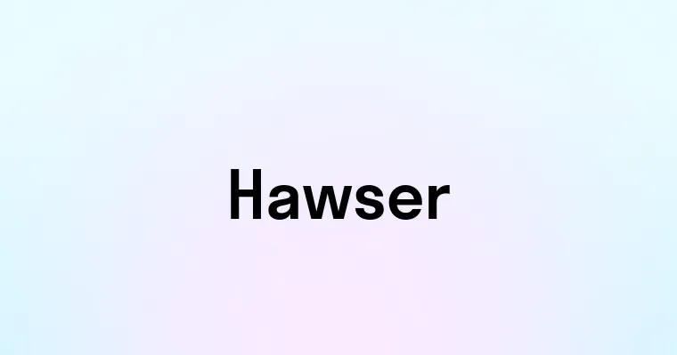 Hawser