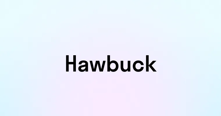 Hawbuck