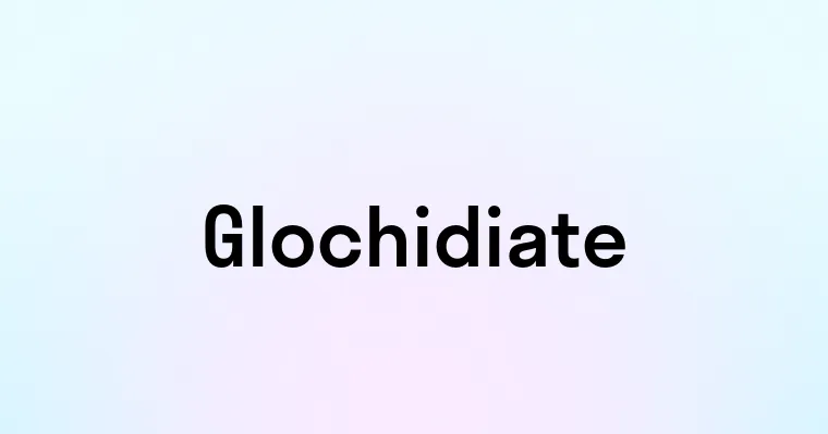 Glochidiate