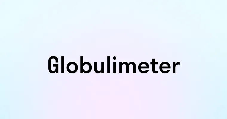 Globulimeter