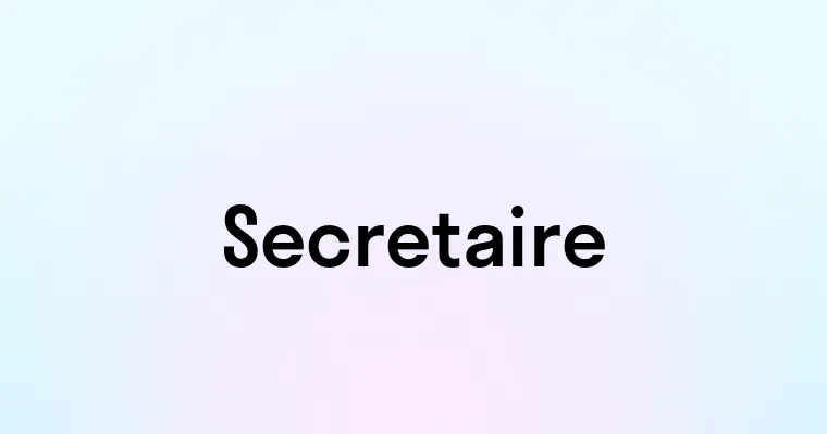 Secretaire