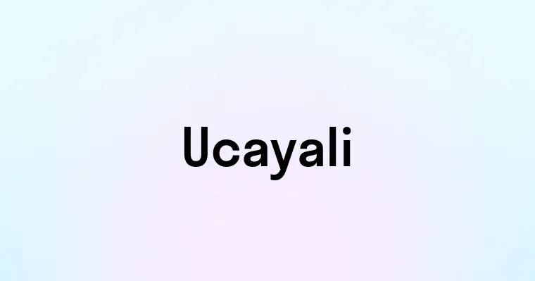 Ucayali