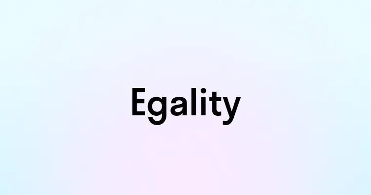 Egality