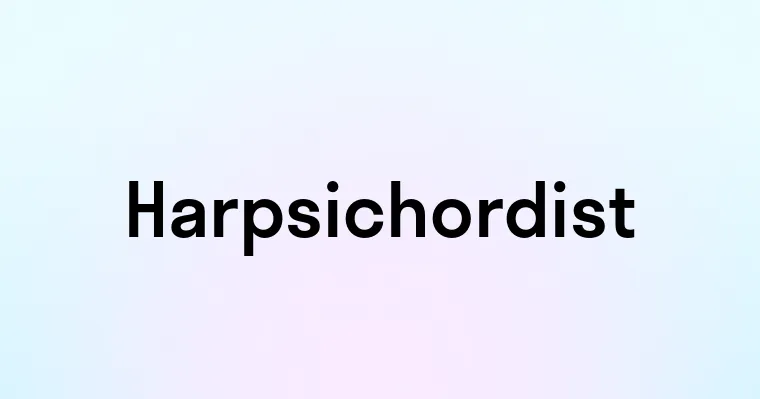 Harpsichordist