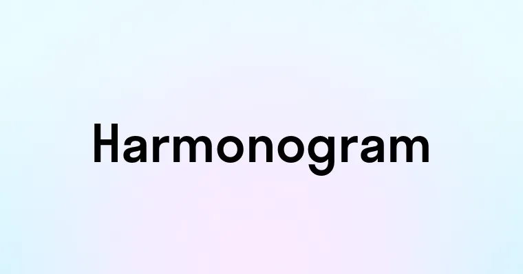 Harmonogram