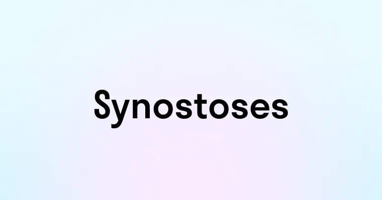 Synostoses