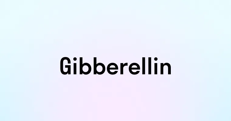 Gibberellin