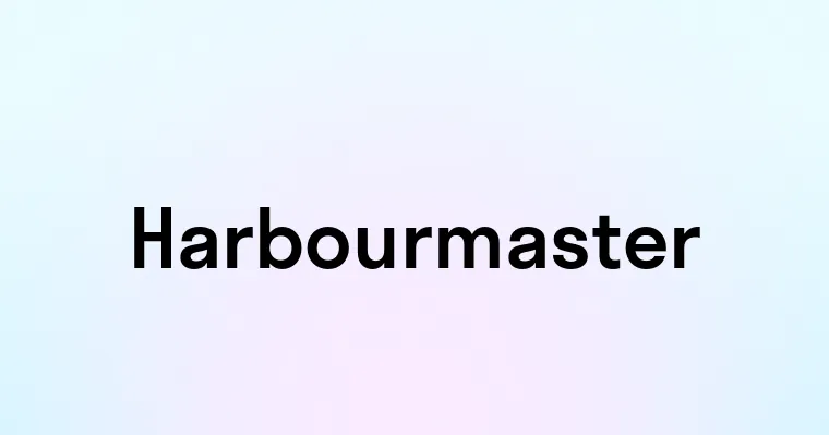 Harbourmaster