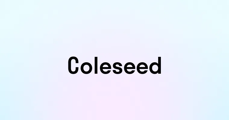 Coleseed