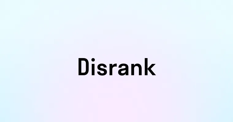 Disrank