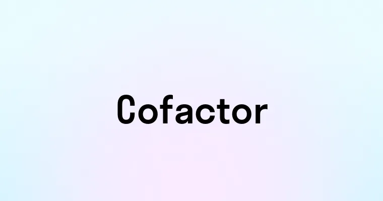 Cofactor