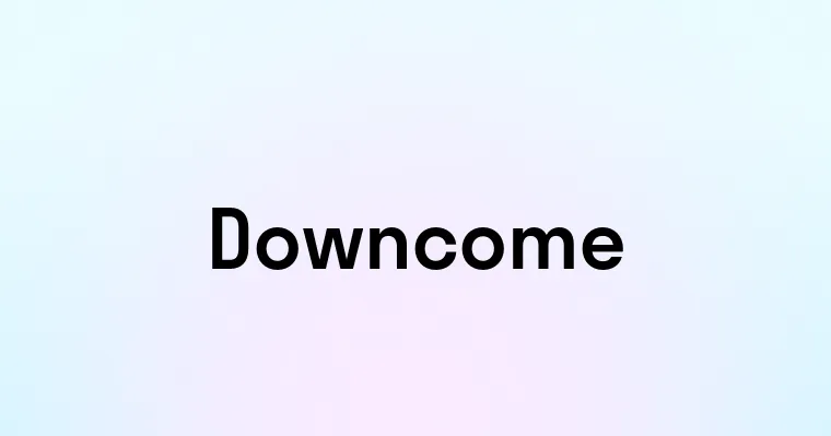 Downcome