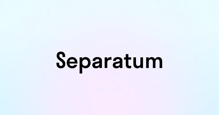 Separatum