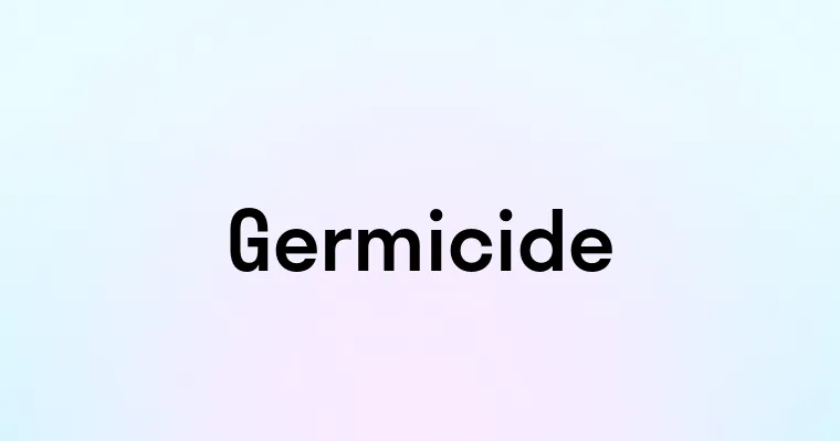 Germicide