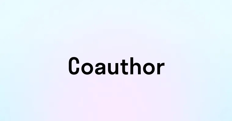 Coauthor