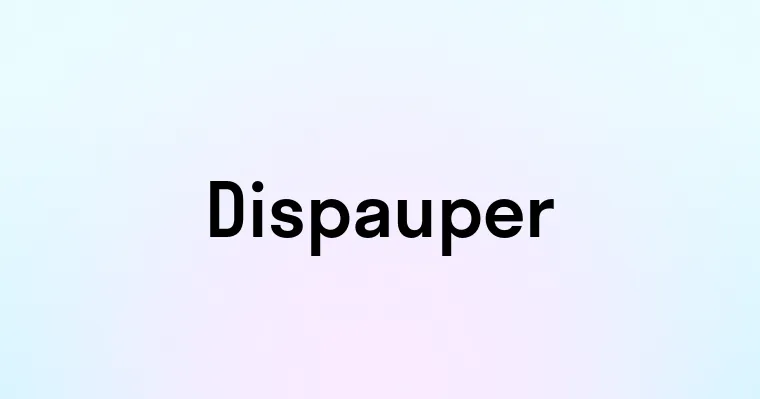 Dispauper