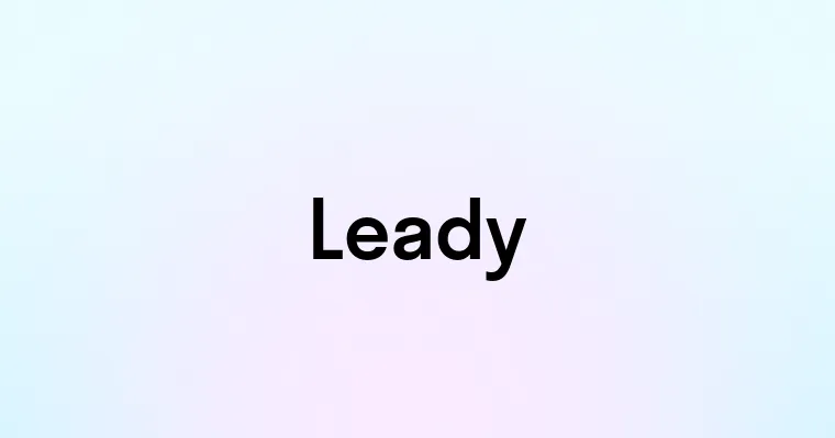 Leady