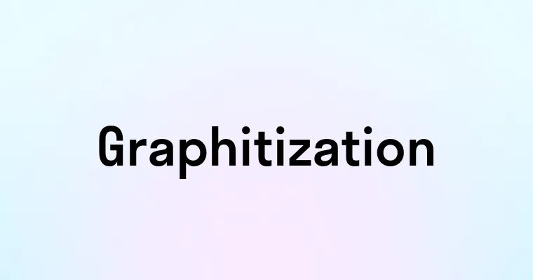 Graphitization