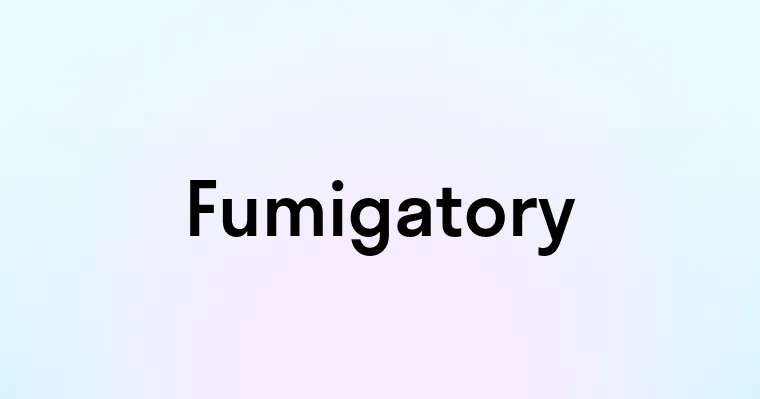 Fumigatory