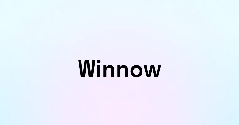 Winnow