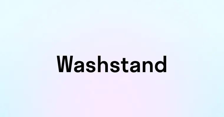 Washstand