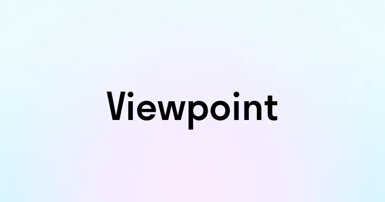 Viewpoint