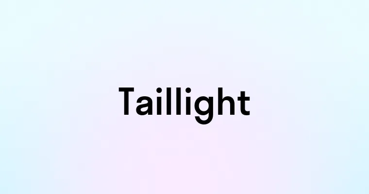 Taillight