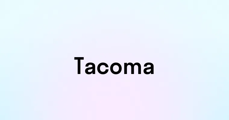 Tacoma