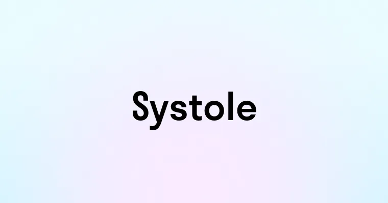 Systole