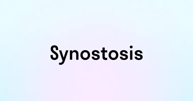 Synostosis