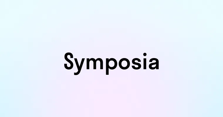 Symposia