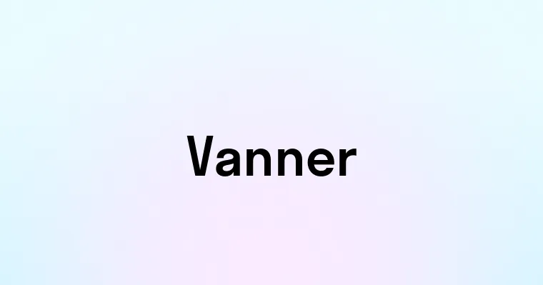 Vanner