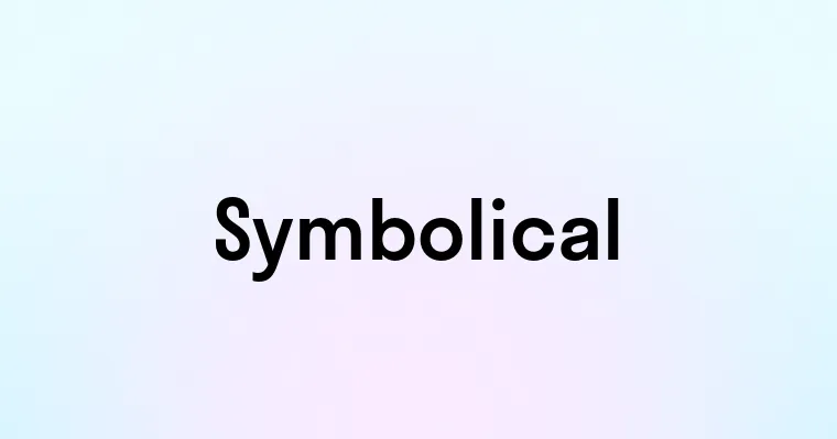 Symbolical