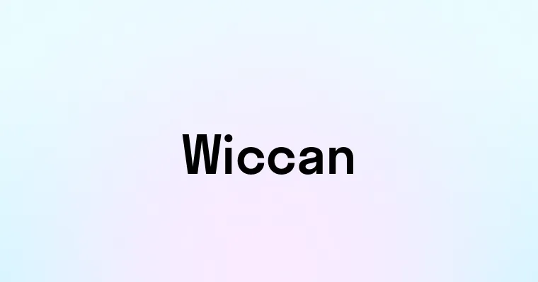 Wiccan