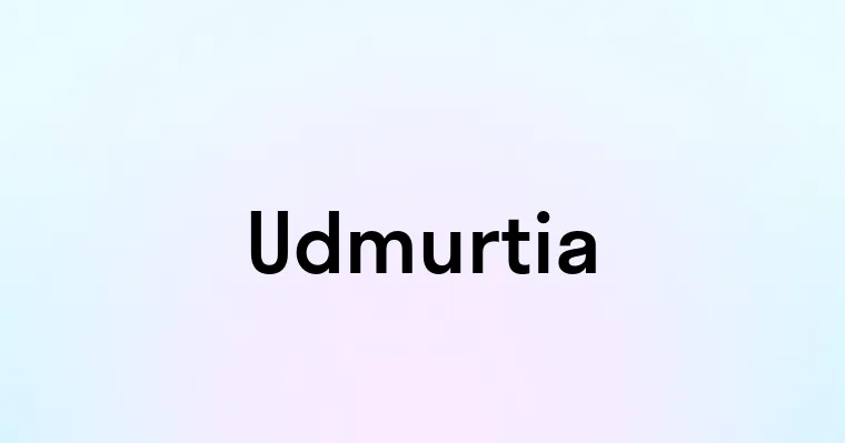 Udmurtia