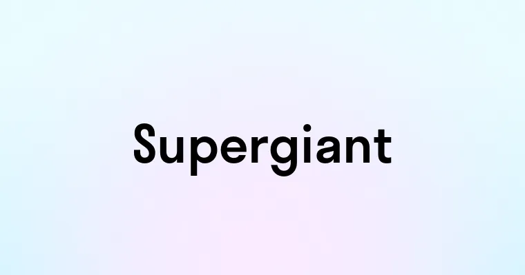 Supergiant