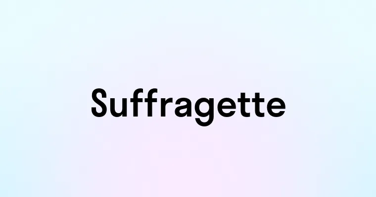 Suffragette