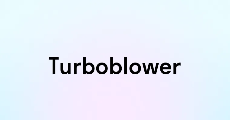 Turboblower