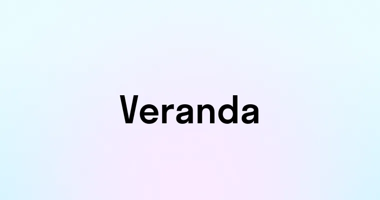 Veranda