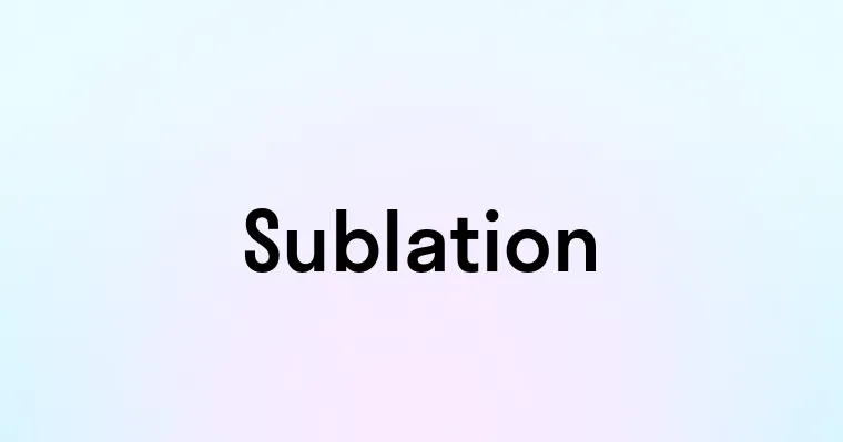 Sublation