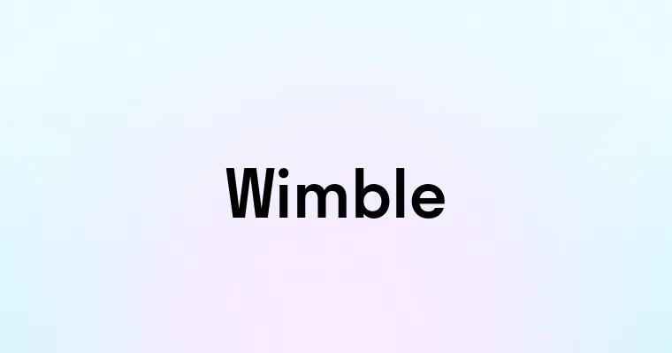 Wimble