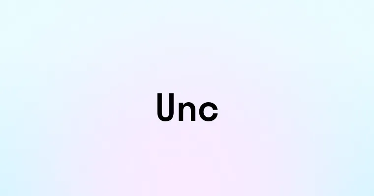 Unc