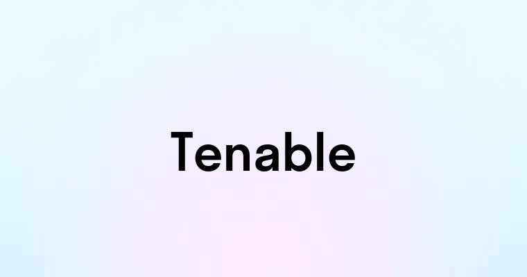 Tenable