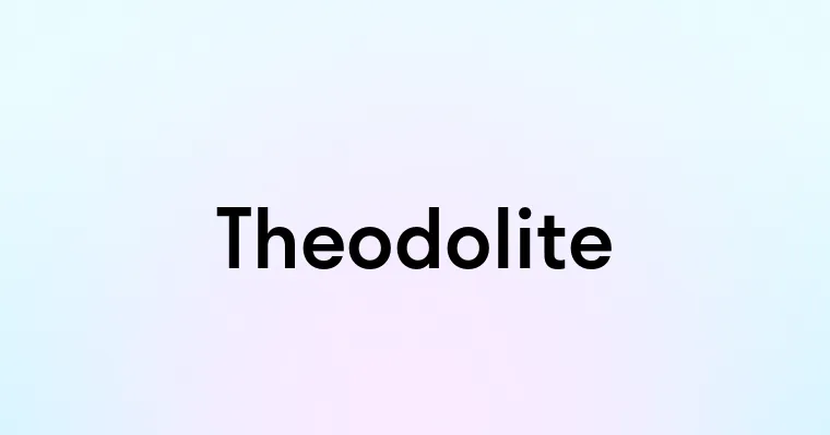 Theodolite