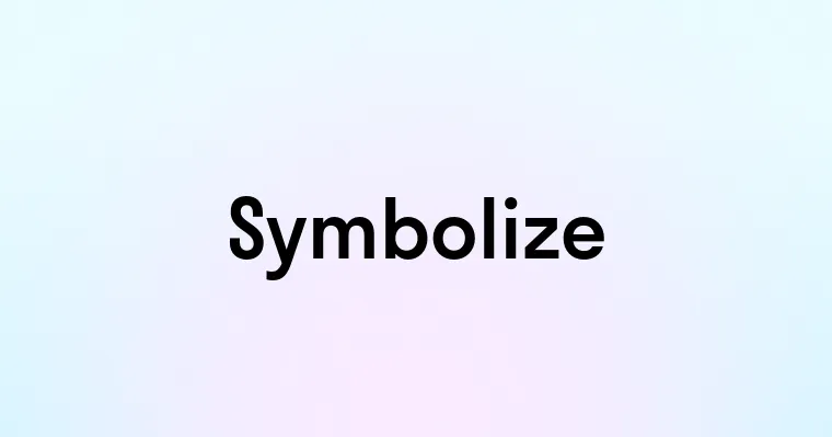 Symbolize