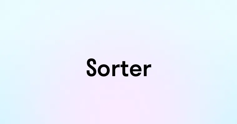 Sorter